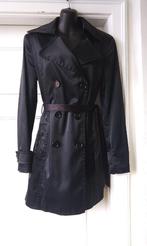 Zara ️ zwarte trench coat / regenjas, maatje M (38), Kleding | Dames, Maat 38/40 (M), Ophalen of Verzenden, Jasje, Gedragen