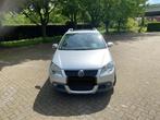 Volkswagen polo cross 1.2 met open dak., Te koop, Zilver of Grijs, Stadsauto, Benzine