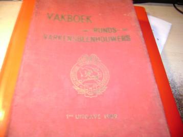 Vakboek,vr.runds en varkensbeenhouwers,1939,Vinck beschikbaar voor biedingen