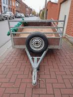 Enkelassige aanhangwagen van 2 m x 1,30 m in perfecte staat!, Auto diversen, Aanhangers en Bagagewagens, Ophalen, Gebruikt