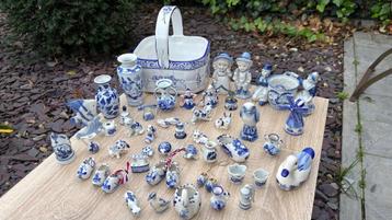 Lot divers blauw Porcelein beschikbaar voor biedingen