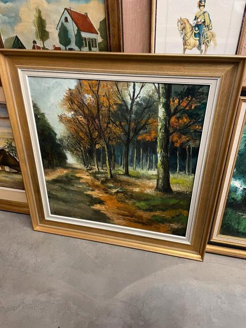 Inboedel ,schilderijen ,olieverf en aquarellen get Hug, Antiek en Kunst, Kunst | Schilderijen | Klassiek, Ophalen