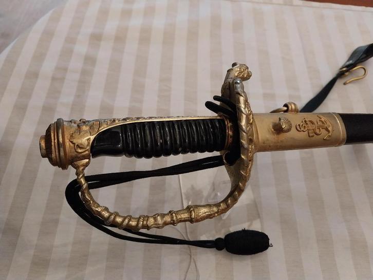 Franse marineofficier sabel, Verzamelen, Militaria | Algemeen, Marine, Zwaard of Sabel, Ophalen of Verzenden