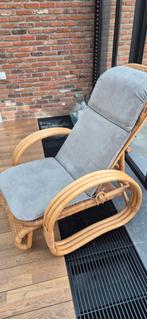 Vintage rieten zetel in perfecte staat, Enlèvement, Comme neuf, Osier ou Rotin, Vintage