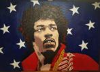 Peinture Jimi Hendrix, Antiek en Kunst, Ophalen of Verzenden