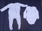 Kruippakje maat 86 meisje + body lange mouwen maat 86 meisje, Kinderen en Baby's, Babykleding | Maat 86, Nacht- of Onderkleding