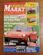 Saab Sonett artikel in oldtimer markt tijdschrift., Diverse auteurs, Overige merken, Ophalen of Verzenden, Zo goed als nieuw
