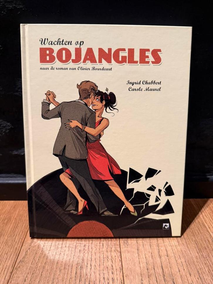 Strip “Wachten op Bojangles” (4strips + 1 gratis), Boeken, Stripverhalen, Zo goed als nieuw, Ophalen of Verzenden