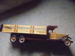 houten model vrachtwagen oldtimer (lengte 75 cm), Kinderen en Baby's, Kraamcadeaus en Geboorteborden, Ophalen of Verzenden, Gebruikt