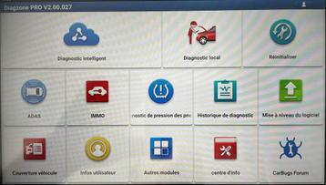 Location tablette diagnostic Diagzone Pro V2.0 auto & moto