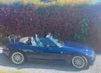 BMW Z3 1.9 cabriolet, Auto's, Zwart, Cabriolet, Blauw, Leder