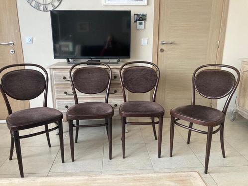Design Thonet79 stoelen, Huis en Inrichting, Stoelen, Gebruikt, Twee, Hout, Stof, Overige kleuren, Ophalen