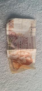 Billet 50 franc belge 1966, Timbres & Monnaies, Enlèvement ou Envoi