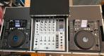 Pioneer DJM-750 + 2X Gemini CDJ-700 + Flightcase + DJ Booth, Muziek en Instrumenten, Dj-sets en Draaitafels, Ophalen of Verzenden