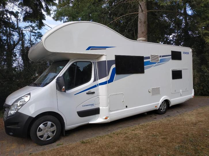 Camping Car Rimor katamarano sound 2 (2019) - 7 places, Caravanes & Camping, Camping-cars, Particulier, Plus de 6, Alcôve, Autres marques
