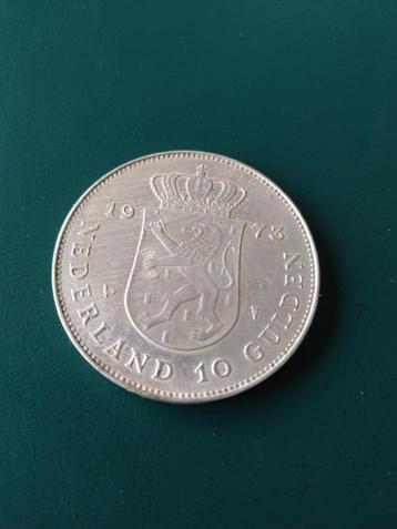 Nederland 10 zilveren gulden beschikbaar voor biedingen