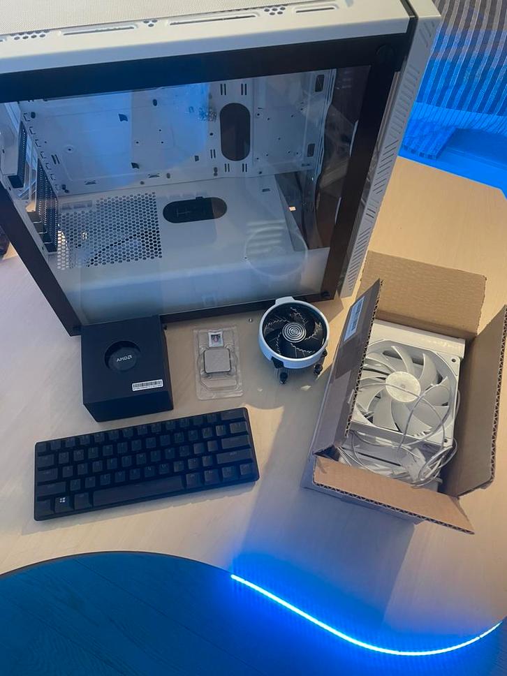 Gaming pc onderdelen + accessoires, Informatique & Logiciels, Ordinateurs de bureau, Comme neuf, Gaming, Enlèvement