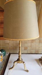 Lampe de table style ancien en laiton, Ophalen, Gebruikt, 50 tot 75 cm, Overige materialen