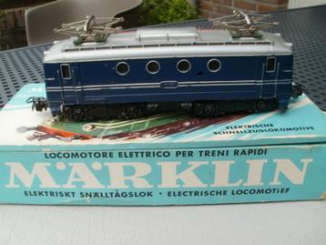 Marklin Ho analoge E lokomotief no 3013 v/d NS+ovp. beschikbaar voor biedingen