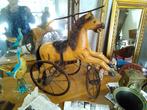 UITVERKOOP antiek decoratief houten paardje 60CM, Antiek en Kunst, Ophalen of Verzenden