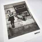 Banksy Offset Lithografie (50 x 35 cm) – Inclusief droogstam, Antiek en Kunst, Kunst | Litho's en Zeefdrukken, Ophalen