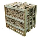 Brandhout beuk ovengedroogd hele en halve pallet, Moins de 3 m³, Enlèvement, Hêtre, Bûches