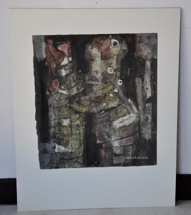 Wanda Paklikowska-Winnicka, Antiek en Kunst, Kunst | Tekeningen en Fotografie, Ophalen of Verzenden