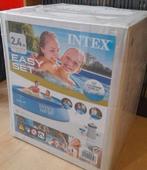 Zwembad intex, easy set 244cm x 61cm + filterpomp, nieuw, Nieuw, 200 tot 400 cm, Rond, Ophalen of Verzenden