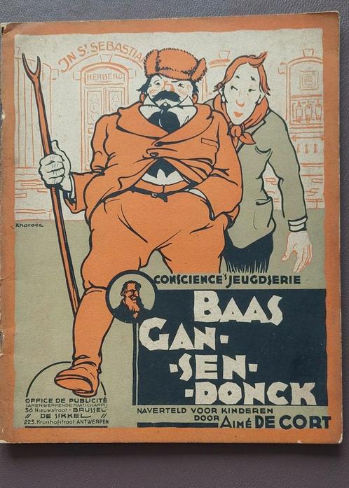 Baas Gansendonck. Conscience's jeugdserie. Ca. 1935, Boeken, Kinderboeken | Jeugd | 13 jaar en ouder, Gelezen, Ophalen of Verzenden