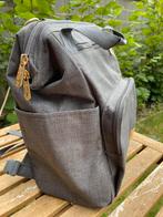 Sac à langer gris marque Lassig, Kinderen en Baby's, Luiertassen, Ophalen, Zo goed als nieuw, Rugzak
