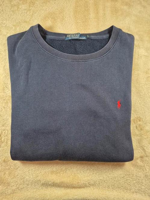 Ralph Lauren Trui - Maat L, Kleding | Heren, Truien en Vesten, Zo goed als nieuw, Maat 52/54 (L), Blauw, Ophalen of Verzenden