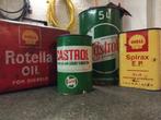 lot bidon d'huile vintage, Ophalen of Verzenden, Gebruikt, Verpakking