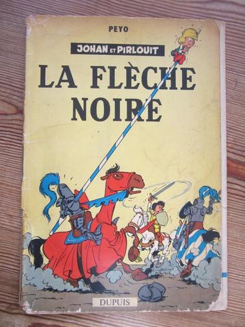 Johan et Pirlouit  La Flèche Noire Peyo 1959 disponible aux enchères