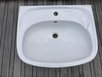 Gratis witte lavabo, Doe-het-zelf en Bouw, Ophalen, Gebruikt, Steen, Wastafel