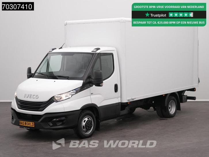 Iveco Daily 35C16 Laadklep Dubbellucht 160PK Bakwagen Airco, Auto's, Bestelwagens en Lichte vracht, Bedrijf, Te koop, Airconditioning