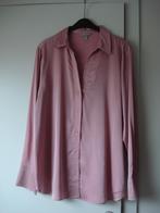 H&M roze satijnen blouse, dames/meisjes. mt L, valt ruim, Vêtements | Femmes, Blouses & Tuniques, Taille 42/44 (L), H&M, Enlèvement ou Envoi