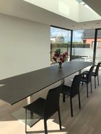 Prachtige lange moderne tafel ( eetbureauwerkvergadertafel), Huis en Inrichting, Tafels | Eettafels, Ophalen of Verzenden