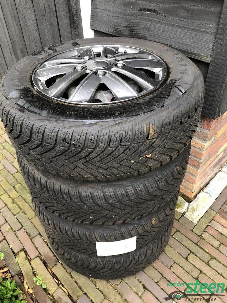 Nissan Qashqai Vredestein Wintrac 215-65-16 98H Winterbanden, Auto-onderdelen, Banden en Velgen, Banden en Velgen, Winterbanden