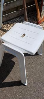 Zitbankjes  vöor camping of teras, Tuin en Terras, Tuintafels, Ophalen of Verzenden, Nieuw, Rechthoekig, Kunststof