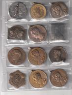 12 STUKS- KONING ALBERT I+LEOPOLD III+CHACBORAG 1803-1903, Ophalen of Verzenden