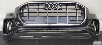 VOORBUMPER AUDI Q8 SLINE S LINE BUMPER GRILL ORIGINEEL beschikbaar voor biedingen
