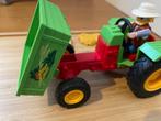 Playmobil: tracteur avec benne et une figurine, Kinderen en Baby's, Speelgoed | Playmobil, Gebruikt, Ophalen