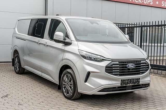 Ford Transit Custom 2.0TDCi Limited L2 5pl. - 5j Warranty -, Auto's, Ford, Transit, ABS, Adaptive Cruise Control, Airbags, Airconditioning