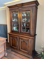 Mooie eiken vitrinekast, Enlèvement, Comme neuf