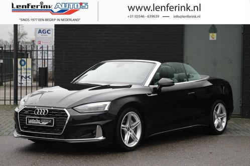 Audi A5 Cabriolet 40 TFSI 204 pk Quattro S Edition Leder Zwa, Autos, Audi, Entreprise, A5, 4x4, ABS, Airbags, Alarme, Ordinateur de bord