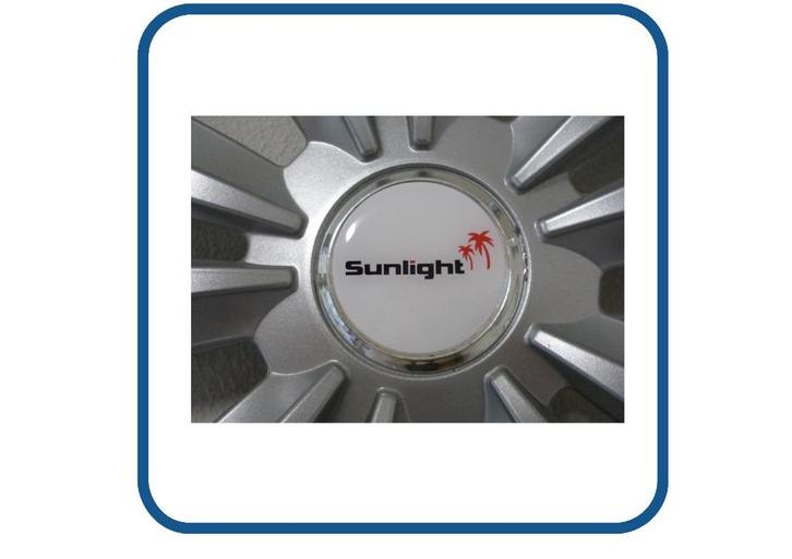 Sunlight doming naafstickers caravan en camper 3D, Epoxy, Verzamelen, Stickers, Nieuw, Overige typen, Verzenden