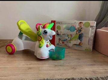 3 in 1 unicorn loopwagentje beschikbaar voor biedingen
