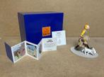 Tintin - Figurine Tintin et Milou en route, Ophalen, Kuifje, Zo goed als nieuw, Beeldje of Figuurtje