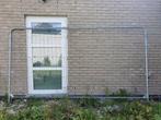 Lot Barriere heras + plots, Ophalen, Gebruikt