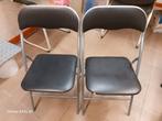 2 klapstoelen, Ophalen, Gebruikt